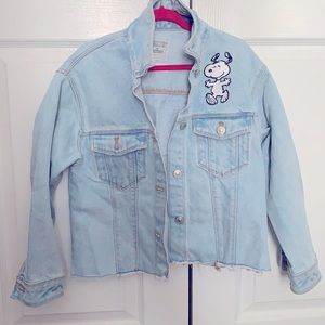 Zara kids denim jacket size 9